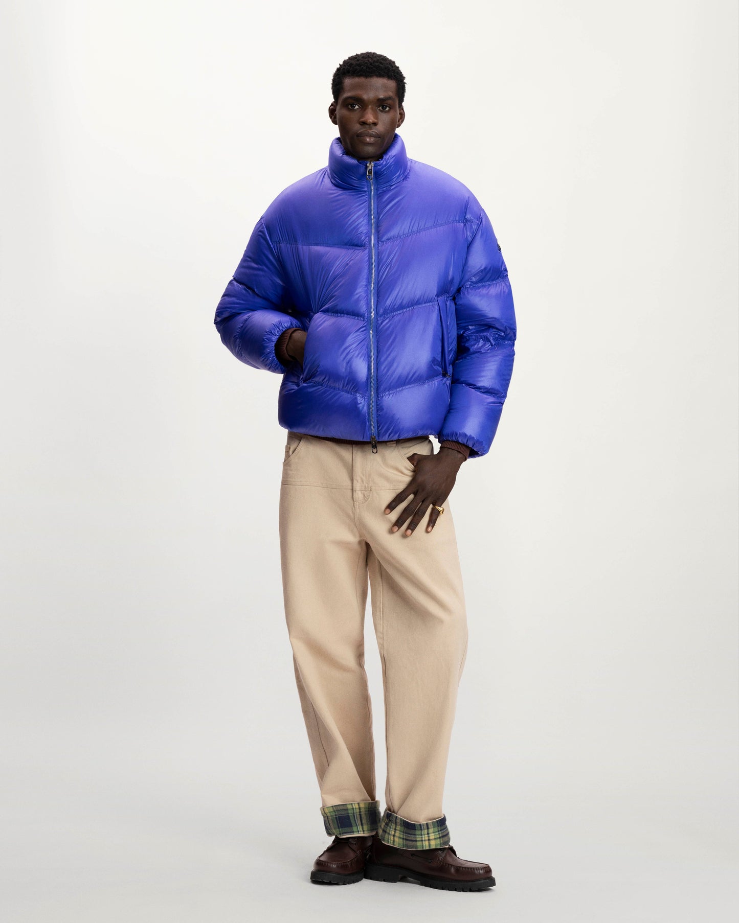 Real Down Og Puffer Jacket Blue