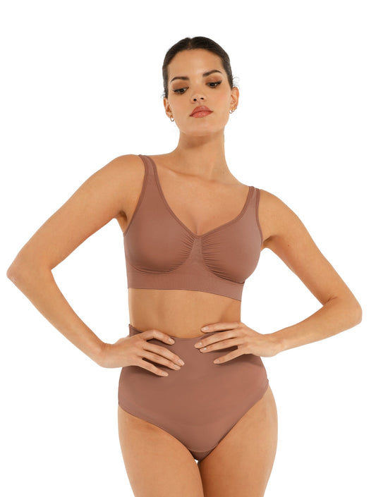 Wide Strap Comfort Bra
