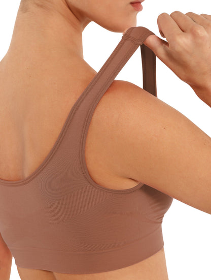 Wide Strap Comfort Bra