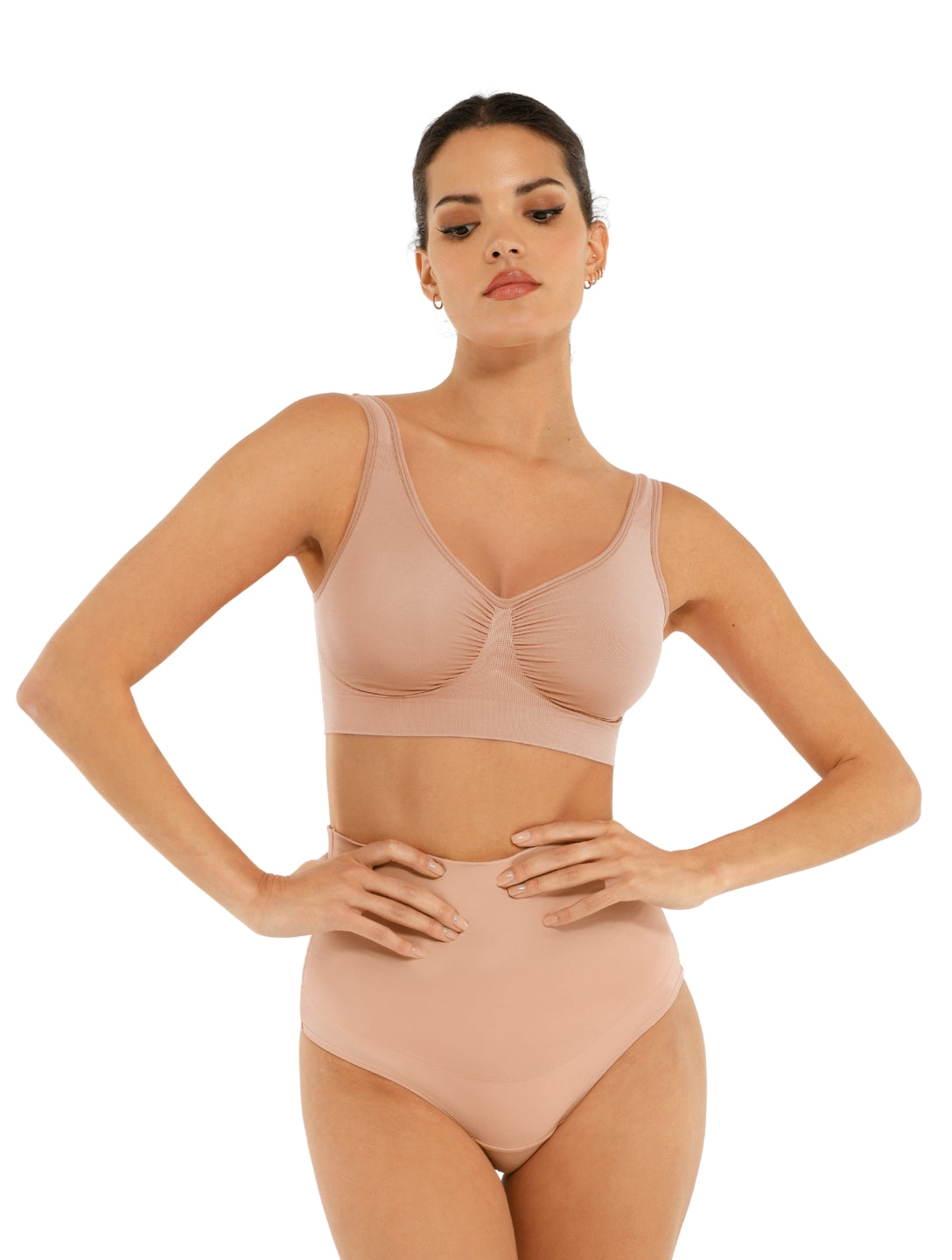 Wide Strap Comfort Bra
