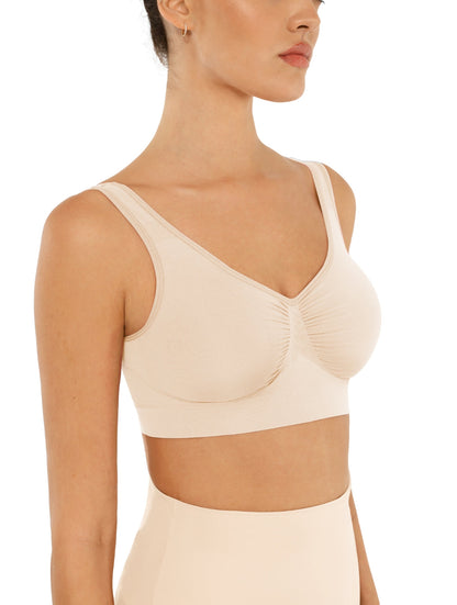 Wide Strap Comfort Bra