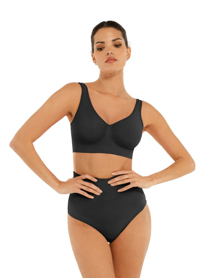Wide Strap Comfort Bra