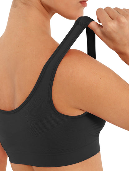 Wide Strap Comfort Bra