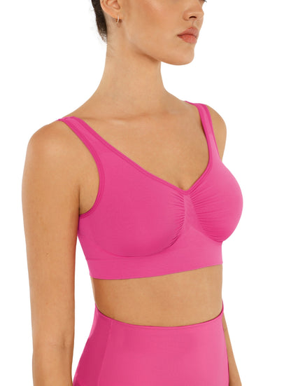 Wide Strap Comfort Bra