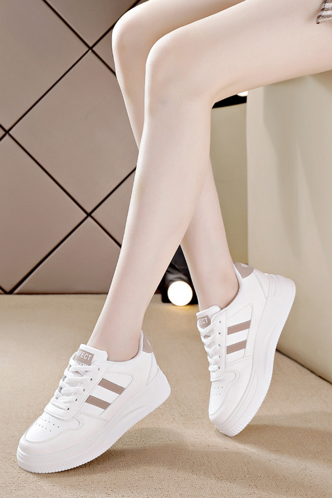 Anna Leather Sneakers